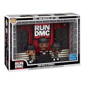 NIB Funko Pop! Deluxe Moment: RUN DMC IN CONCERT-3 Vinyl Figures 2022 Exclusive